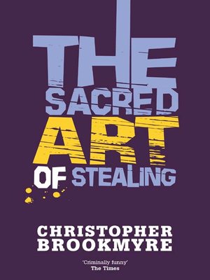 cover image of The Sacred Art of Stealing
